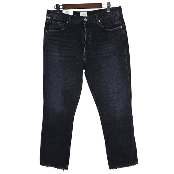 Citizens of Humanity Jolene High Rise Straight in Stormy - Picture 12 of 16